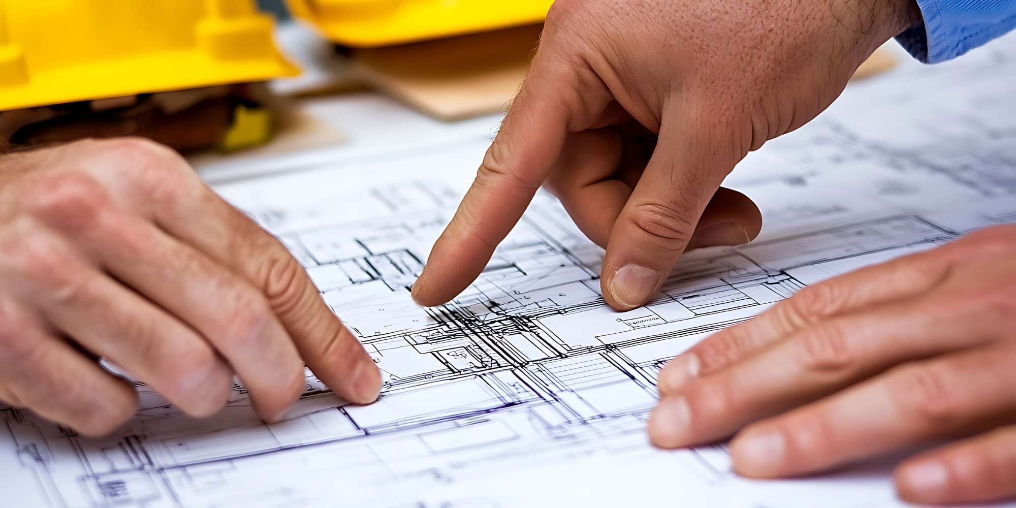 Going over the plans for a Custom Home in Pensacola, FL - Urban Infill Custom Homes