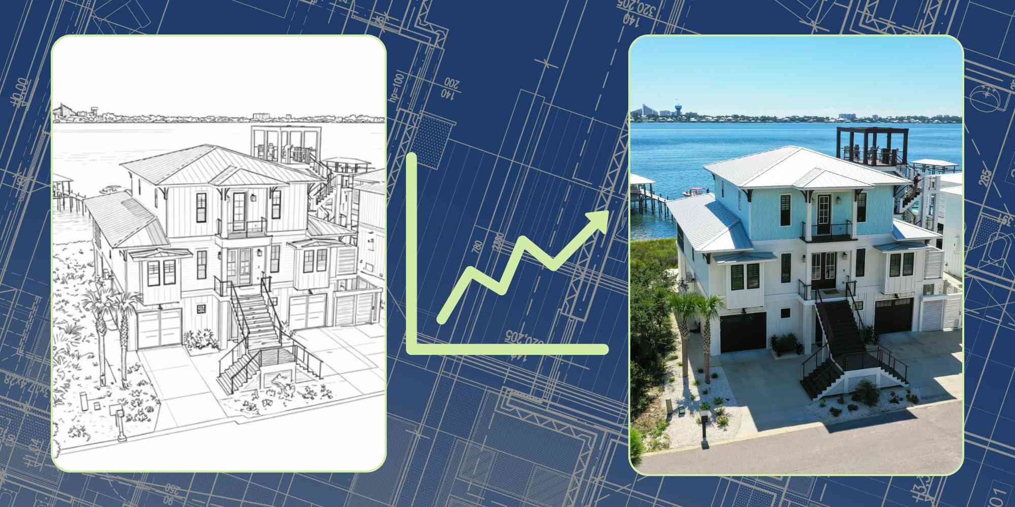 What affects the cost of a custom home in Pensacola, FL - Urban Infill