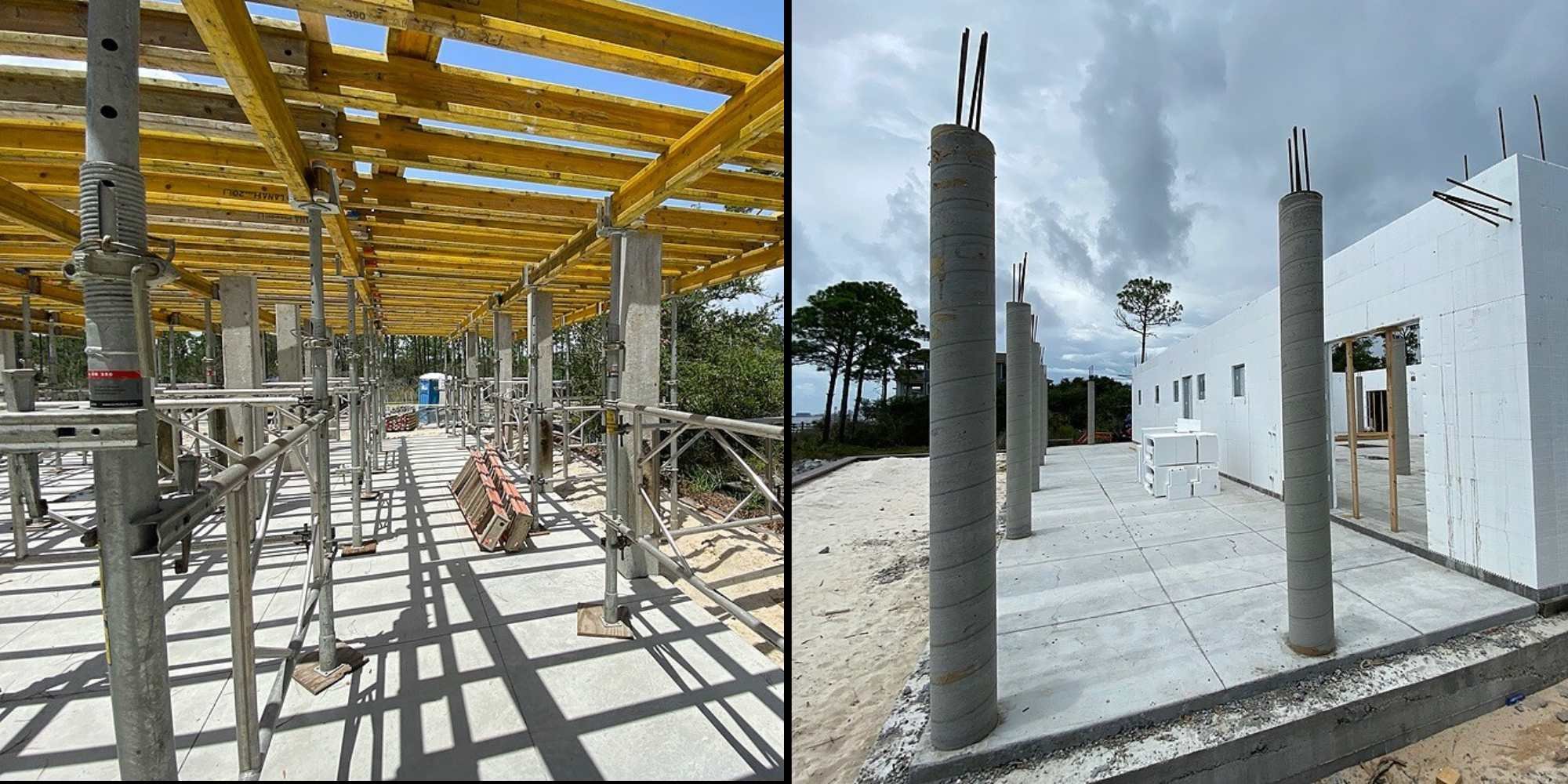 ICF construction built for the Gulf Cost weather by Urban Infill in Pensacola, FL