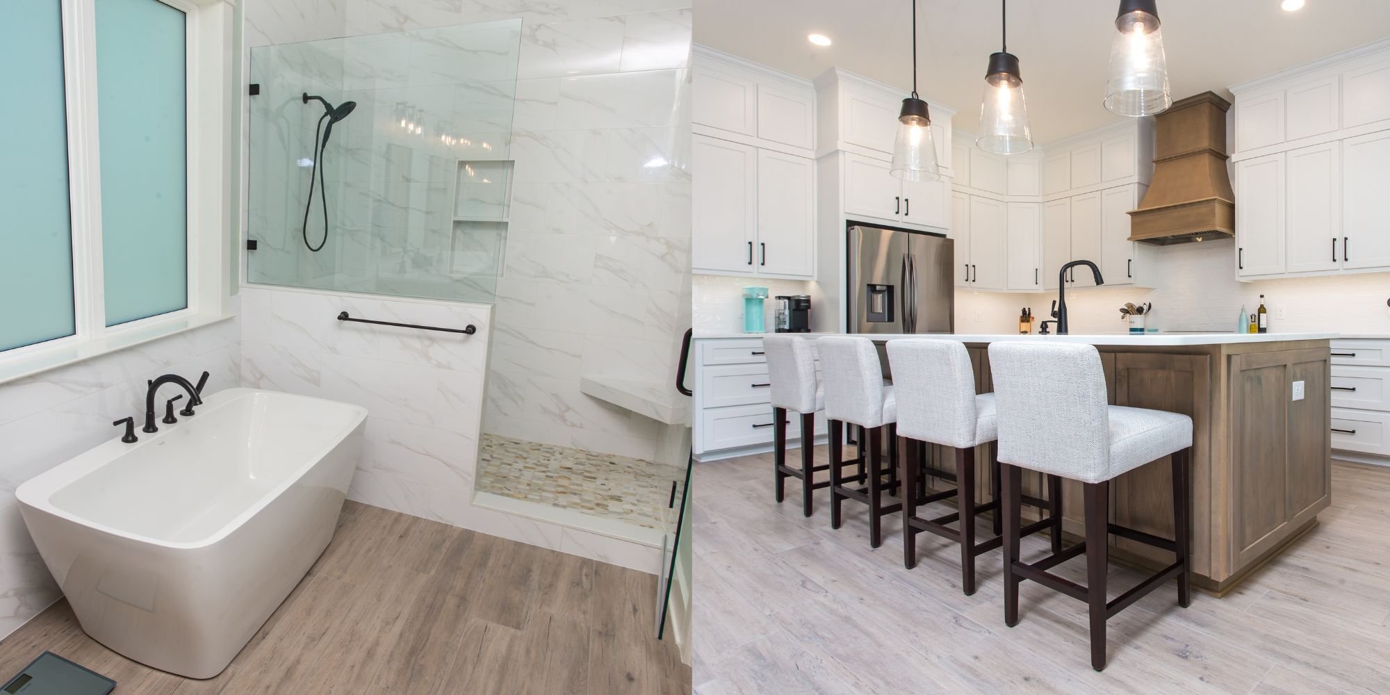 Modern Kitchen and Bathroom remodel by Urban Infill in Sunny Ridge, Pensacola FL