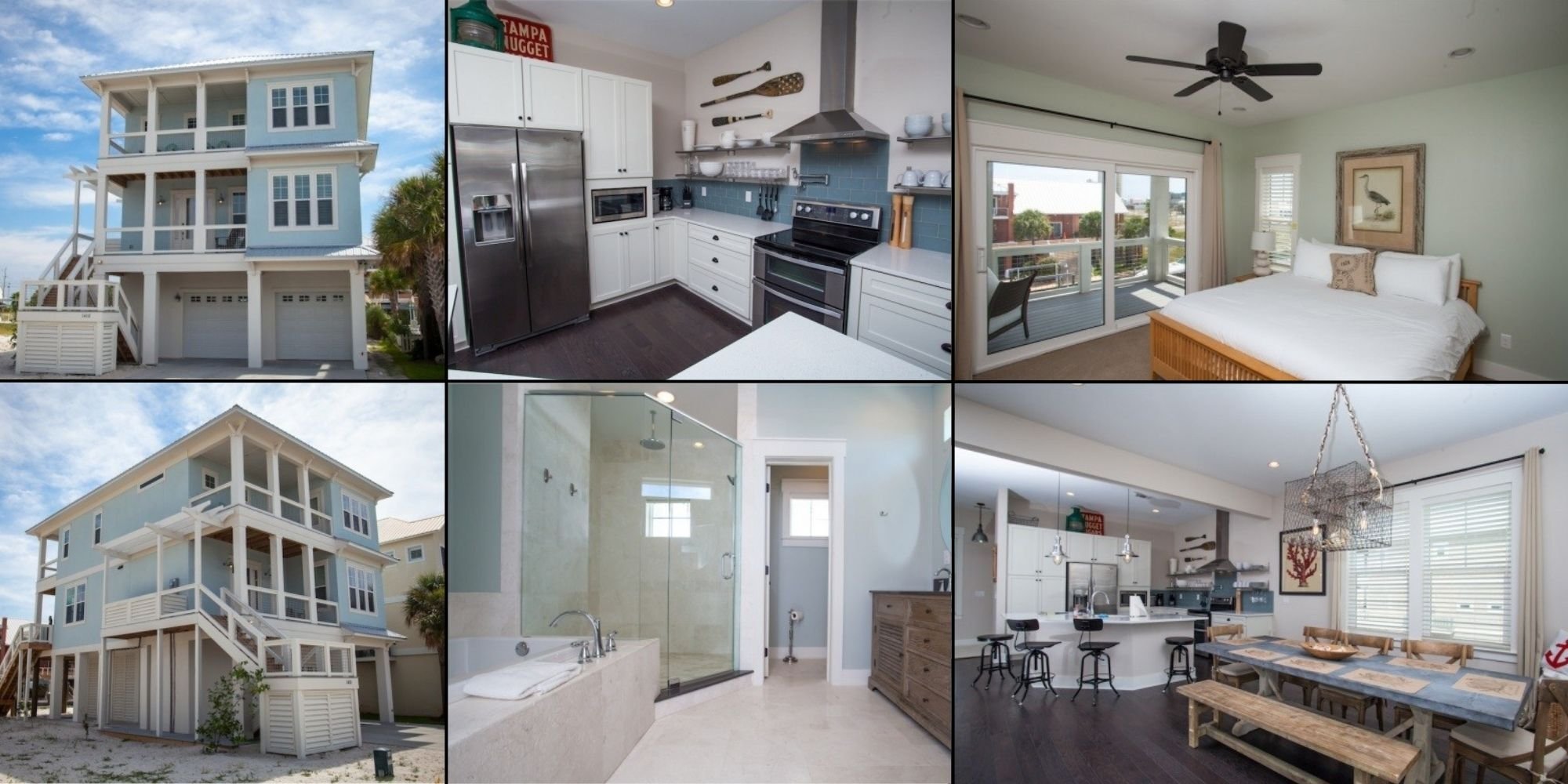 Navarre Beach custom home builder Urban Infill showcasing luxury coastal living