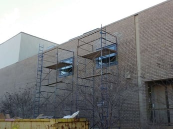 Image of renovation of a commercial property in the Pensacola area by Urban Infill