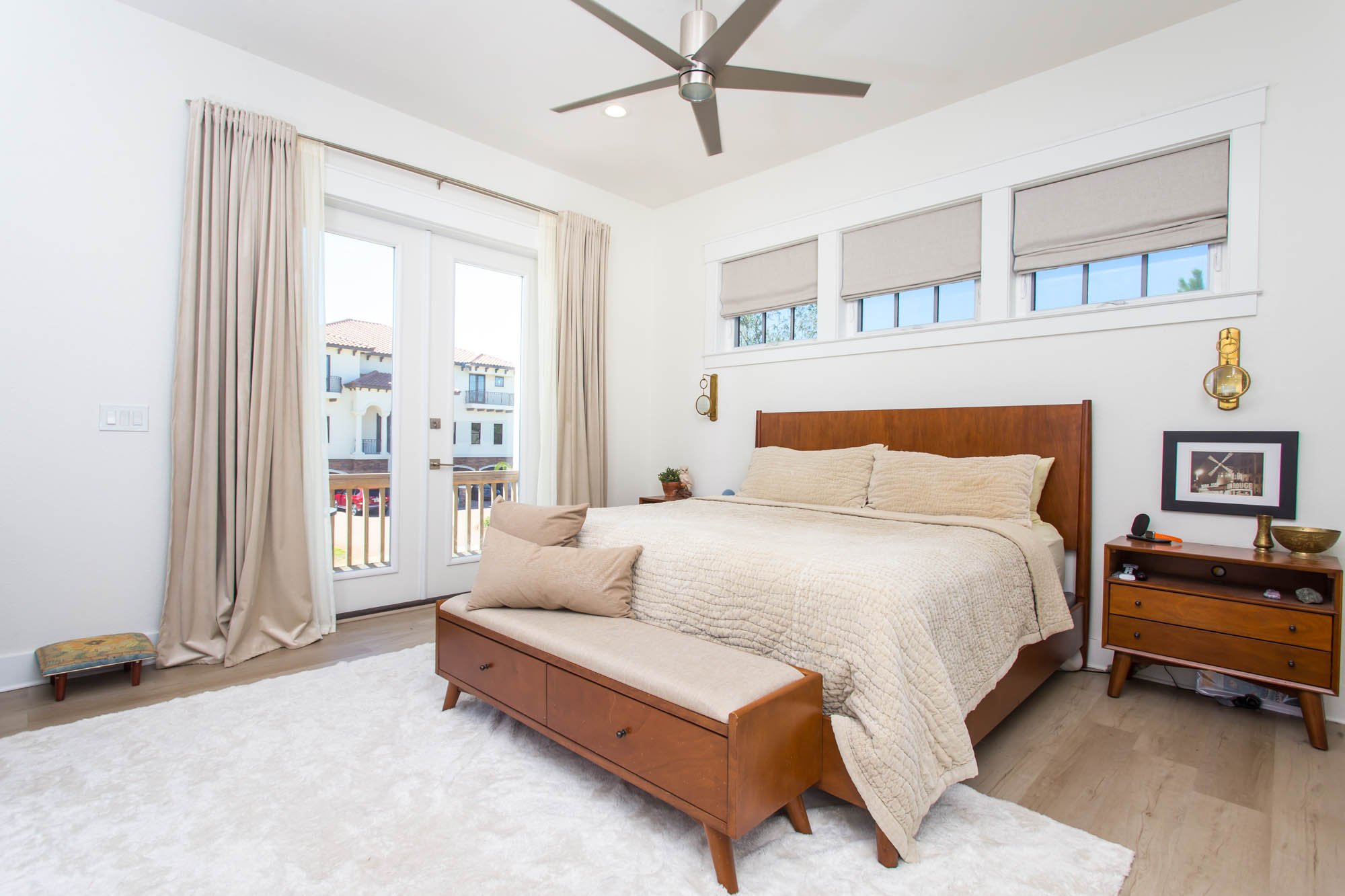 Bedroom in Custom Home in Pensacola