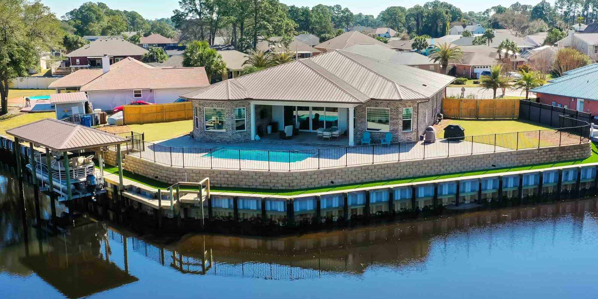 Image of a custom home built in Gulf Breeze, FL by Urban Infill
