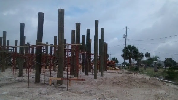 Piling Installation and Dirt Fill