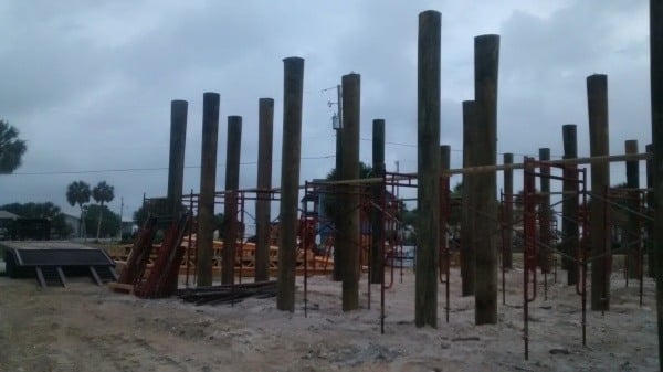 Piling Installation and Dirt Fill